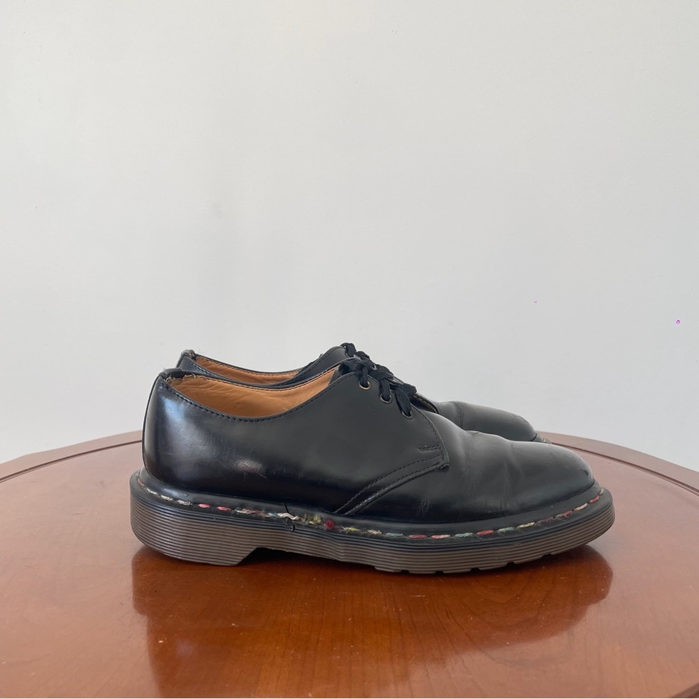 Vintage Dr. Martens Black Leather Oxford Low Shoes | US 6